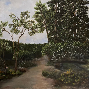 In the garden